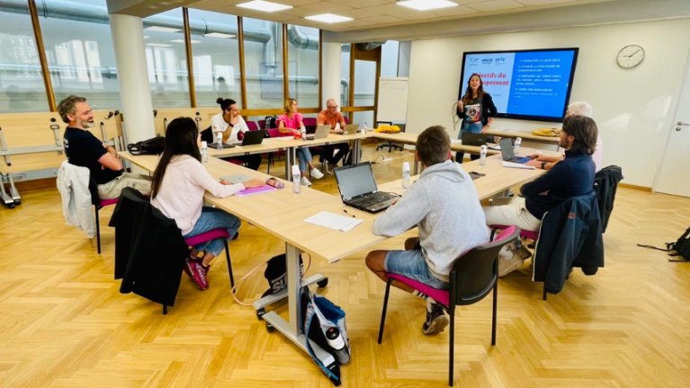 Photographie d'une formation